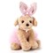 Bearington Little Puppy The Bunny Dog Plush Stuffed Animal in a Pink Tutu Dress, Great Gift for for Kids of All Ages, Birthdays, Holidays and Special Occasions, 13 inches
